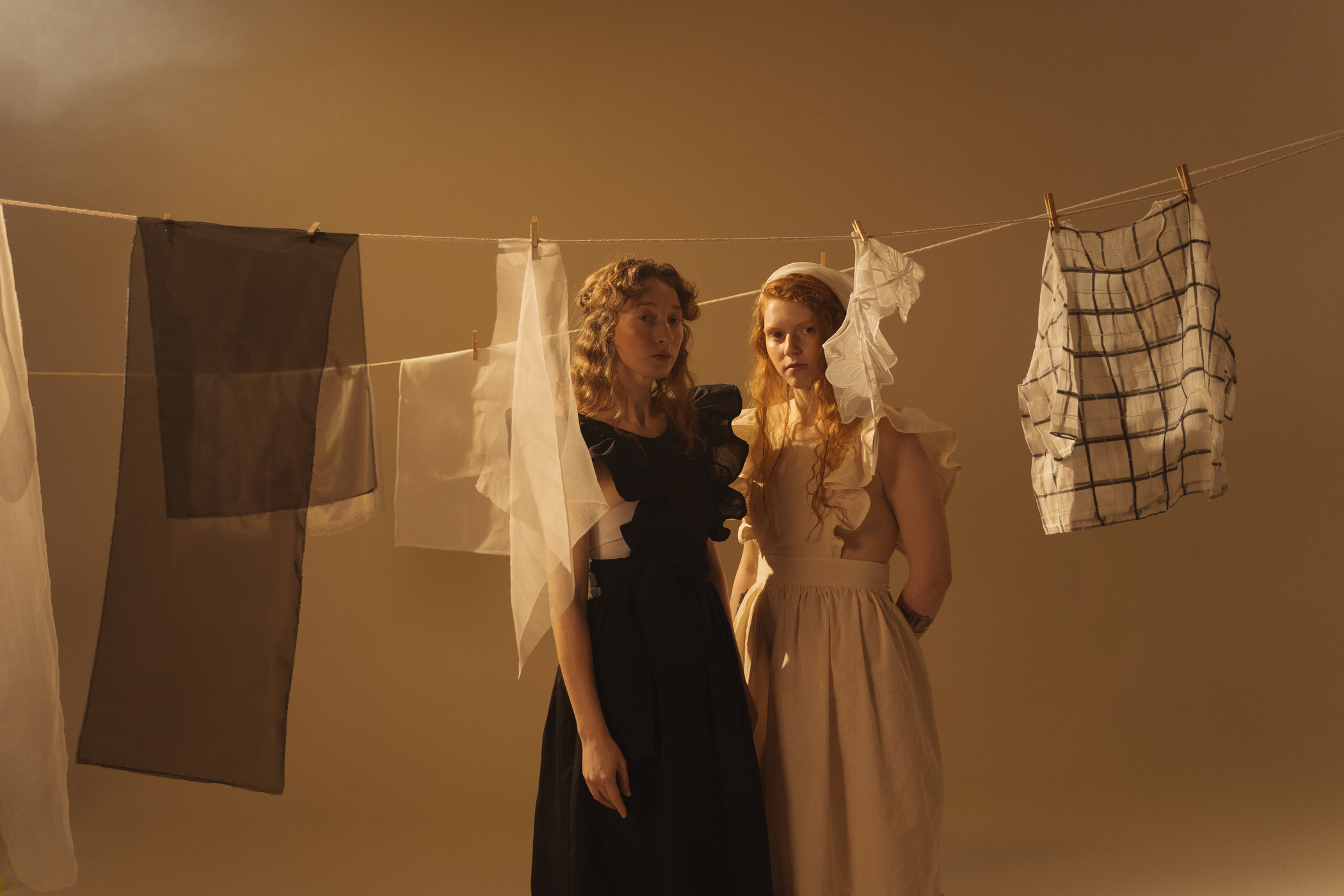 Women Looking at the Camera